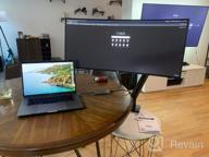 img 1 attached to 🖥️ LG 34WN80C-B 34-Inch UltraWide Monitor - 3440x1440P, Curved, Tilt/Height Adjustable, Enhanced Connectivity Compatibility review by Jeremy Scarano