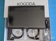 img 1 attached to Portable Monitor KOGODA Travel Speakers 15.6", 1920X1080P, 60Hz, High Dynamic Range, Z1-5S, HDMI review by Fernando Townsend