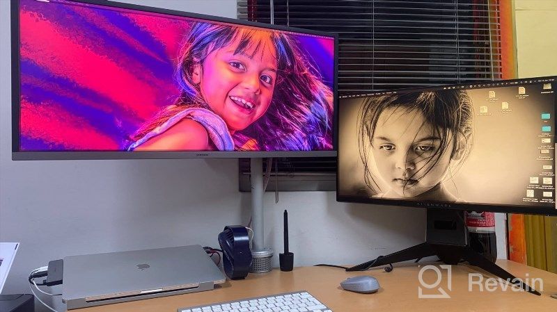 img 1 attached to Samsung S34J552WQNXZA Ultrawide Monitor 34.1 Inch with HD Wide Screen review by Joe Khan