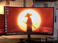 img 1 attached to 🖥️ Samsung 27 Inch Curved Monitor LC27RG50FQNXZA, 1920x1080P with HDMI review by Casey Mendoza