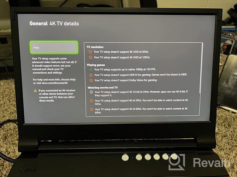 img 1 attached to 🎮 Enhanced Gaming Experience with G-STORY Portable Monitor (12.5", 3840X2160, GS125XU, HD) - Freesync Included review by Steven Garrison