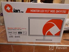 img 8 attached to 🖥️ Qian Frameless Anti Glare Monitor QM2382F – HD LED, Wall Mountable, Tilt Adjustment, Flicker-Free – 1920X1080 Response
