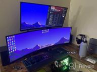 img 1 attached to ASUS XG49VQ Curved Gaming Monitor with FreeSync: 🖥️ 3840X1080P, 144Hz, Height Adjustment, Blue Light Filter and HDMI Support review by Rick Grosland