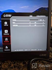 img 8 attached to G-STORY Portable Monitor FreeSync Computer Nintendo 17.3" 1920X1080P 165Hz Ultrawide Screen - USB Hub, Tilt Adjustment, Glossy Screen - GST173