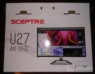 img 1 attached to Sceptre U278W 4000R 4K DisplayPort Monitor with Built-In Speakers and IPS Technology review by Alecjandro Skeen