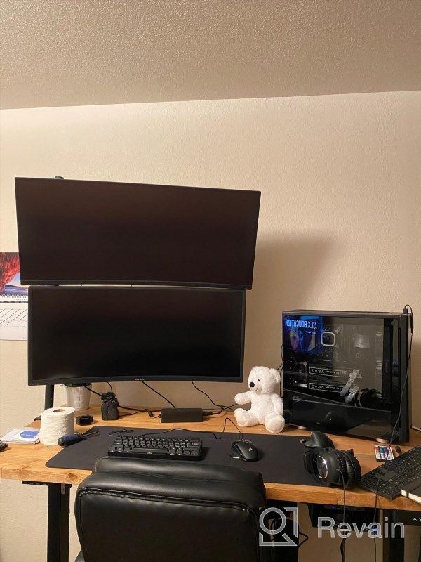 img 1 attached to ViewSonic Elite XG350R-C UltraWide Ergonomics LED Monitor, 3440X1440P, 100Hz, Height & Swivel Adjustment, Flicker-Free, Pivot Option, LCD Display review by Mark Bullion