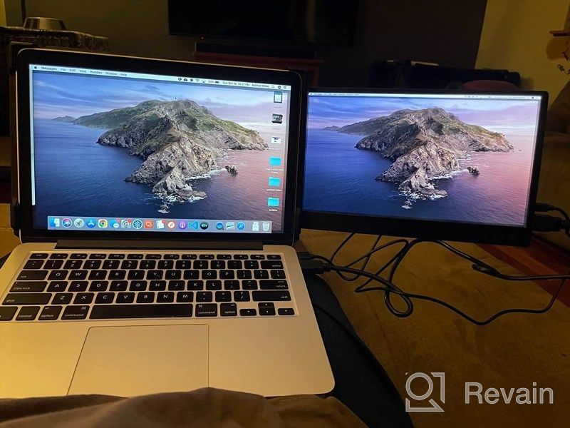 картинка 1 прикреплена к отзыву Enhanced Productivity on the Go: KEFEYA Portable Monitor 12" - 1920X1080P, 60Hz от Darius Wilkins