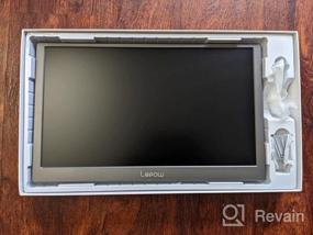 img 6 attached to Lepow Portable Monitor with Foldable Kickstand & Built-in Speakers - 15.6 Inches, Flicker-Free, C2 Gray