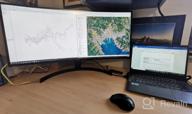 img 1 attached to LG 34WL85C-B Ultrawide Curved Monitor with 🌊 3440X1440P Resolution, Adjustable Tilt and Height, HD IPS Screen review by Elgin Tregoning
