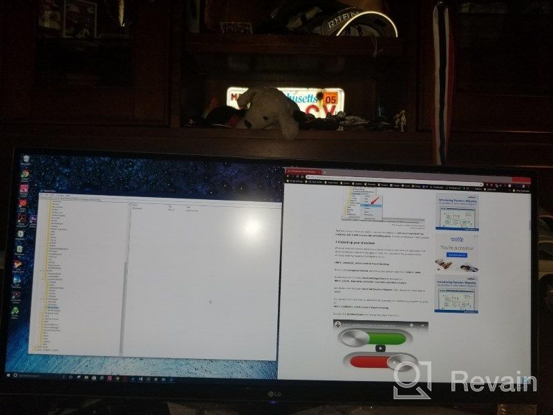 img 1 attached to LG 34UM88C-P 34 Inch UltraWide 3440X1440P Monitor with Screen Split 2.0, OnScreen Control, Flicker Safe, AMD FreeSync™ Technology review by Fisseha Martin