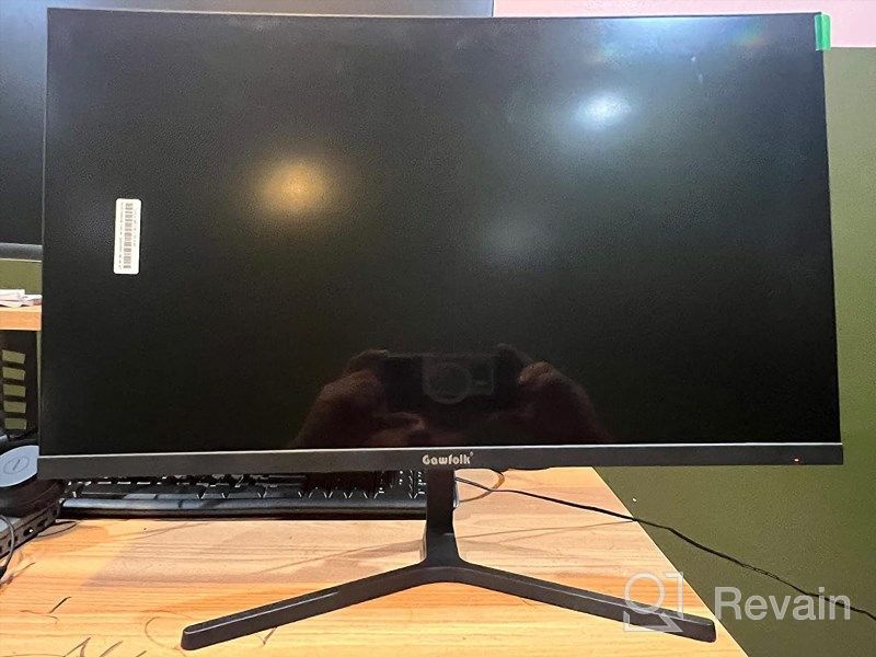 img 1 attached to 👀 Gawfolk GF240D: Cutting-Edge Eye Care Technology Mounting for 24" Ultrawide Screen with 165Hz Refresh Rate, Flicker-Free Display, Frameless Design, Blue Light Filter & HDMI Connectivity review by Pierre Redline