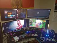 img 1 attached to 🖥️ ASUS VP349CGL Ultrawide Gaming Monitor - 3840x1080P, 165Hz, Trace Free Technology, Cable Lock Slot, Frameless Bezel, WideScreen Gaming LCD Monitor review by Jon Corbin