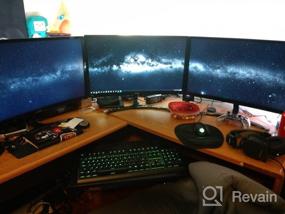 img 7 attached to Acer Monitor FreeSync Premium ZeroFrame 27", 1920X1080, Wide Screen, Curved, ‎UM.HE3AA.P02
