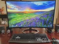 img 1 attached to Sceptre C325B 185RD: Curved Screen with DisplayPort, FreeSync, Blue Light Filter, and Built-In Speakers review by James Ligon