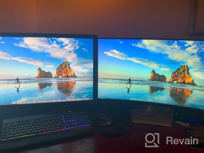 img 1 attached to 💻 Dell S3221QS Ultra Thin 4K Display with DisplayPort Certification, Flicker-Free Technology, Tilt Adjustment, Anti-Glare Screen, and High Dynamic Range review by Cory Potts