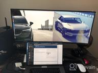 img 1 attached to Samsung LC34H890WJNXGO Ultrawide Curved Monitor with 3440x1440 Resolution, 100Hz Refresh Rate, Tilt and Height Adjustment, and Flicker-Free Technology review by Justin Twede