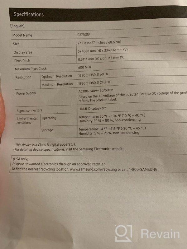 img 1 attached to Samsung LC27RG50FQNXZA 27-Inch Curved Monitor with 1920x1080P Resolution and 240Hz Refresh Rate review by Charles Khan