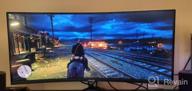 img 1 attached to Nixeus Ultrawide FreeSync Certified NX EDG34S 3440x1440P Curved Screen Monitor with Tilt Adjustment, Flicker-Free Technology, Anti-Glare Coating - NX-EDG34S review by Marco Browning