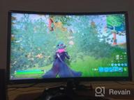 img 1 attached to Acer Monitor FreeSync Premium ZeroFrame 27", 1920X1080, Wide Screen, Curved, ‎UM.HE3AA.P02 review by Bishop Red