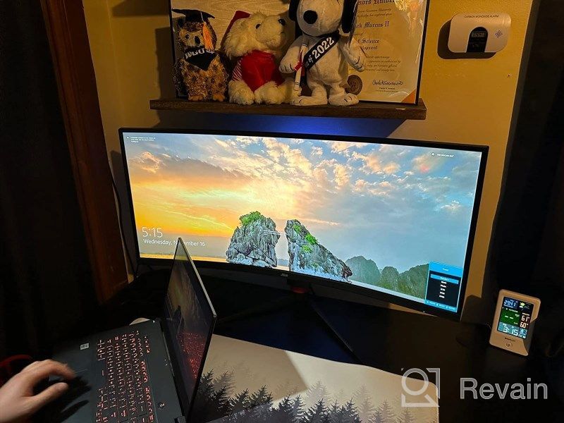 img 1 attached to Jlink Gaming Monitor 2560X1440 Anti Glare Adjustment 165Hz, VESA Mountable, Low Blue Light, Anti-Glare, Tilt Swivel Height Pivot Adjustment, review by Kenji Bryant