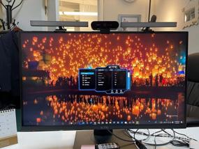 img 6 attached to 🖥️ KTC Computer Vertical FreeSync Adjustable 27": 2560X1440P, 165Hz, Flicker-Free, Frameless, Ultrawide Screen - Explore the Crystal-Clear HD Visuals with Blue Light Filter