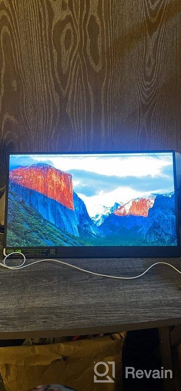 img 1 attached to Cocopar Upgraded Portable Monitor FreeSync Kickstand 15.6", 1920X1080P, 60Hz, Anti-Glare Coating, Flicker-Free, Frameless, Y156FH7R, HDMI review by Robert Akers