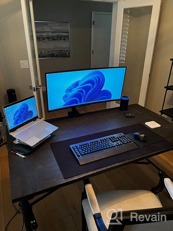 img 1 attached to 🖥️ LG 34WN80C-B 34-Inch UltraWide Monitor - 3440x1440P, Curved, Tilt/Height Adjustable, Enhanced Connectivity Compatibility review by Todd Ford