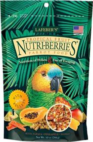 img 4 attached to 🥭 Lafeber Tropical Fruit Nutri-Berries: Premium Non-GMO Parrot Food with Human-Grade Ingredients