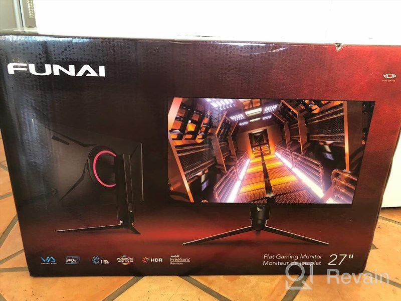 img 1 attached to 🖥️ Funai Corporation Funai FreeSync PremiumTM FGM 32F445 1920x1080, 240Hz, HDR, Tilt Adjustment, Flicker-Free Monitor review by Bob Fisher