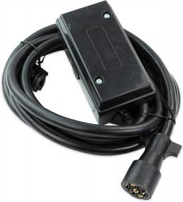img 2 attached to Leisure Cords 12-Foot Heavy Duty Weatherproof 7 Way Trailer Cord With Junction Box: Perfect For Reliable Trailer Connections