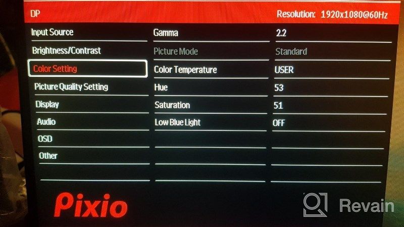 img 1 allegato alla recensione di Pixio PX259 Prime FreeSync Compatible 1920X1080P, 280Hz, Frameless, Anti-Glare Coating, Blue Light Filter, Tilt Adjustment, HDMI, IPS, HD di Ricardo Bejarano