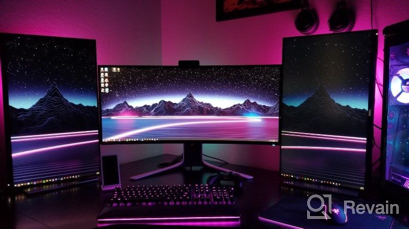 img 1 attached to Alienware Curved NVIDIA Edgelight Monitor 34", 3440X1440P, 120Hz, Ultra Wide, Anti Glare, ‎AW3420DW, IPS, LED review by Roger Diaz