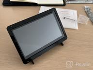 img 1 attached to CUQI Monitor Raspberry Portable Touchscreen Consoles 7", EZ LRL Watch 0129 902, IPS review by Dave Williams