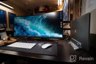img 1 attached to Samsung LC34H890WJNXGO Ultrawide Curved Monitor with 3440x1440 Resolution, 100Hz Refresh Rate, Tilt and Height Adjustment, and Flicker-Free Technology review by Noe Mahe