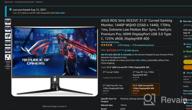 img 1 attached to ASUS XG32VC FreeSync 31" DisplayPort DisplayHDR 2560X1440p, 170Hz with Tilt & Height Adjustment - Review & Price Comparison review by John Evans