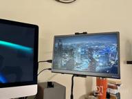 img 1 attached to Portable Monitor BIGASUO Rechargeable Spearker 15.6", 1920X1080, 160Hz, B-157 review by Bobby Gore