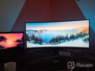 img 1 attached to AOC CU34G2X: Ultimate Immersive, Frameless Ultrawide Screen for HD Gaming and More! review by Zach Gopalan