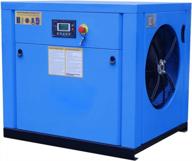commercial air compressed system - hpdavv 20hp/15kw rotary screw air compressor 81-71cfm @ 125-150psi w/ permanent magnetic variable speed drive skid - pack15 vsd (230v, 1 or 3 phase, 60hz npt3/4) logo