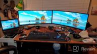 img 1 attached to Deco Gear Curved Ultrawide Monitor 35", VIEW220, LED, 3440X1440 Resolution review by Darrin Green