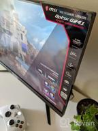 img 1 attached to 🖥️ MSI G241 Monitor - FreeSync, 1920X1080 Resolution, 144Hz Refresh Rate, Blue Light Filter, Flicker-Free, Optix G241 review by Kenneth Alvarez