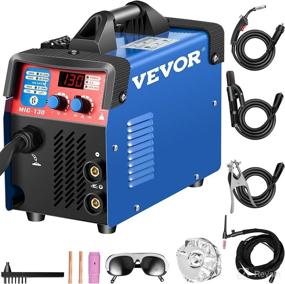 img 4 attached to 🔥 VEVOR MIG Welder Machine: 130A 3 in 1 MMA/MIG/LIFT TIG Combo Welding Equipment with IGBT Inverter, Portable MIG-130 Welder Gun and 1 KG Welding Wire