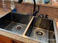 img 1 attached to Lordear 30-Inch Double Bowl 50/50 Low Divide Undermount Kitchen Sink With Ledge Workstation, 16 Gauge Stainless Steel review by Danny Nedumaran