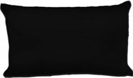 🛏️ black satin pillowcase by spasilk for hair and face - king size логотип