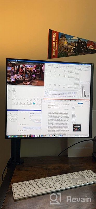 img 1 attached to LG 28MQ780 B DualUp Monitor: DCI P3 2560X2880, Dynamic Action Sync, Flicker Safe, Reader Mode, HDR10, 28MQ780-B.AUS, HD - Ultimate Visual Experience for Enhanced Productivity review by Matt Bedell