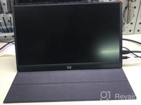 img 8 attached to 🖥️ IVV Portable Monitor - 15 Inch Computer Display, 1080P HD, 60Hz, HDMI, Built-In Speakers