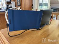 img 1 attached to Premium Portable Monitor Extender: Gunmetal 14.1" with Swivel Adjustment & Travel Screen review by Nathaniel Cohn