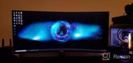 img 1 attached to Nixeus Ultrawide FreeSync Certified NX EDG34S 3440x1440P Curved Screen Monitor with Tilt Adjustment, Flicker-Free Technology, Anti-Glare Coating - NX-EDG34S review by Chad Kraft
