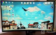 img 1 attached to Acer Monitor FreeSync ZeroFrame Mbmiiphx 27" - Premium 165Hz Curved Display with Frameless Design, Full HD Resolution, Built-In Speakers, HDMI, and Height Adjustment-UM.HE0AA.M02 review by Derrit Parasson