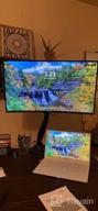 img 1 attached to GTEK Q2765VC 165Hz Frameless Curved DisplayPort Monitor with Swivel Adjustment, Blue Light Filter, and HD 2560X1440P Resolution review by Jesse Whitethorn