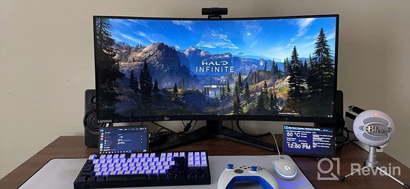 img 1 attached to HMTECH 7" Raspberry Pi Monitor - Wall Mountable, Portable Gaming Monitor, PS4 Display, 60Hz HDMI review by Michael Boyce